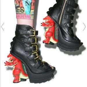 irregular choice dinosaur heels